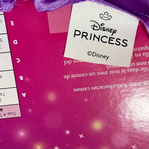 Disney Princess Rapunzel Girls Dress Size Medium - Picture 5 of 8